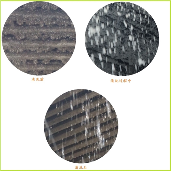 蒸發冷在線清洗過程對比 蒸發冷在線清洗過程對比