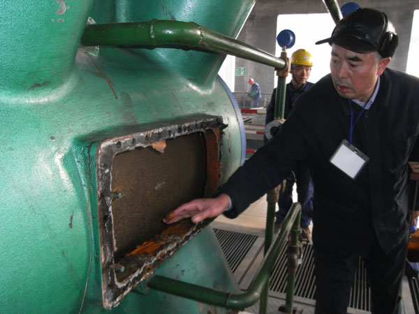 金能煤氣壓縮機清洗