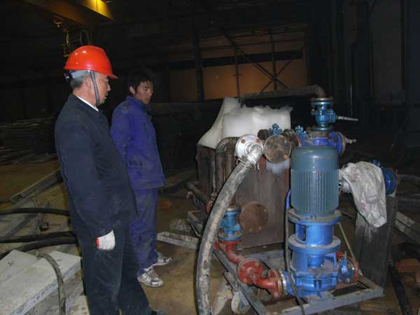 青島鋁業綜合管網中性清洗工程