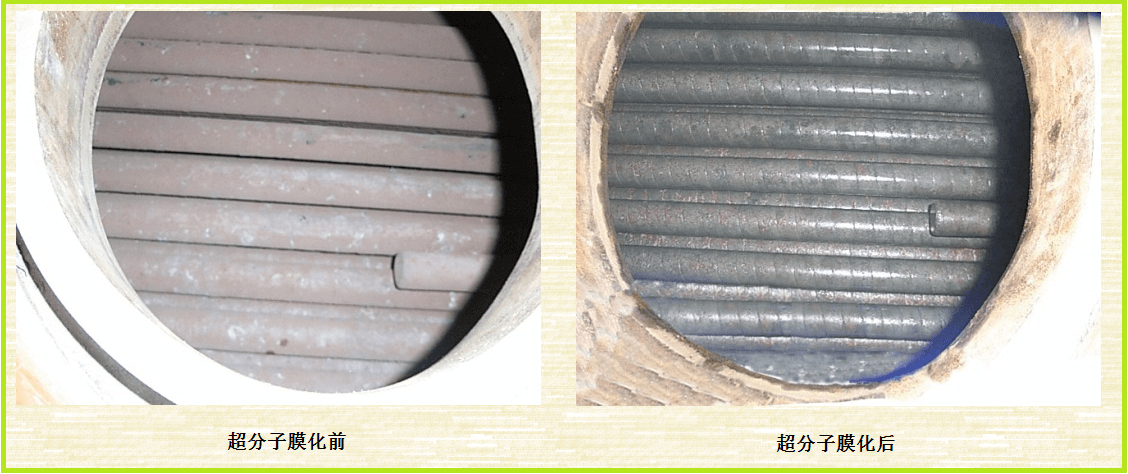 超分子膜化前后對比 超分子膜化前后對比