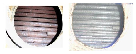 超分子膜化前后對比