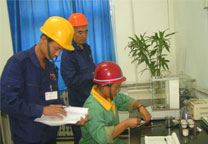 甲乙雙方稱量腐蝕監測試片