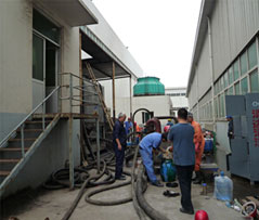 蒸發冷結垢工程案例